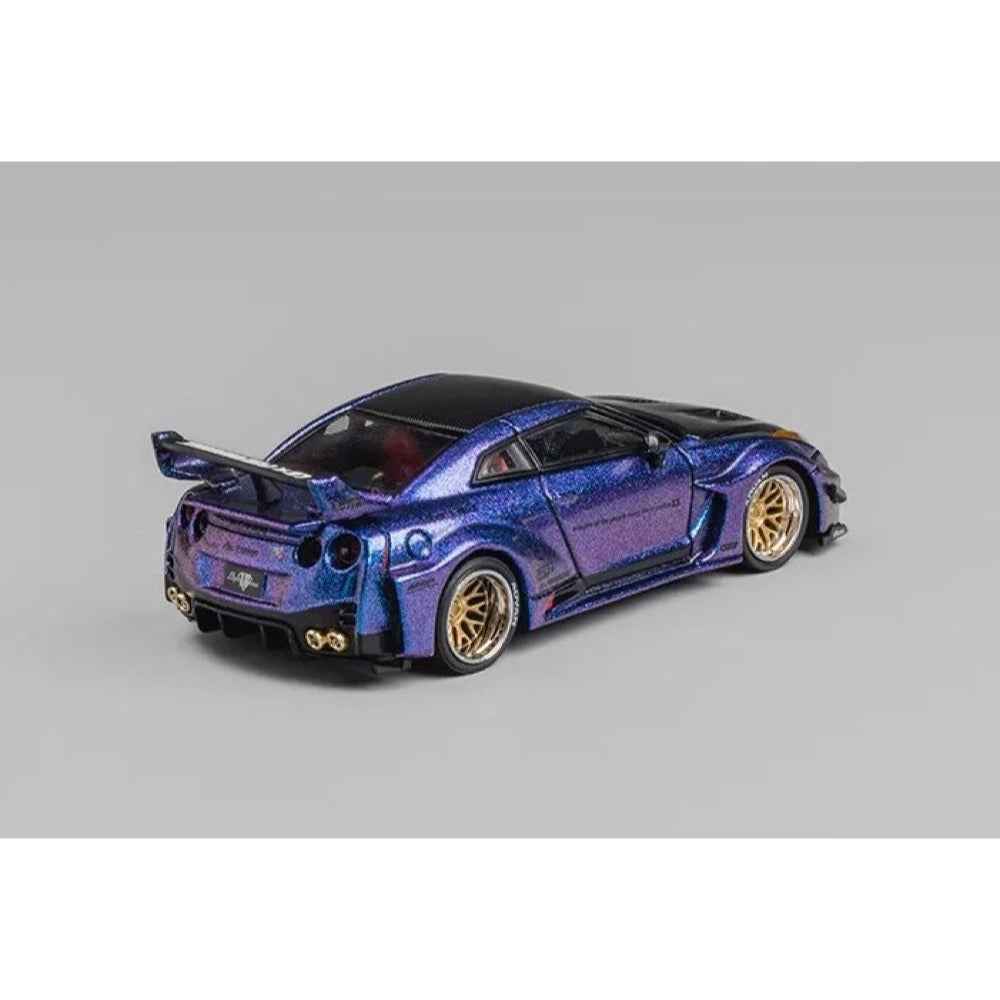 CM Model 64-35RR-16 1/64 Nissan LBWK 35GT-RR Chameleon W Carbon