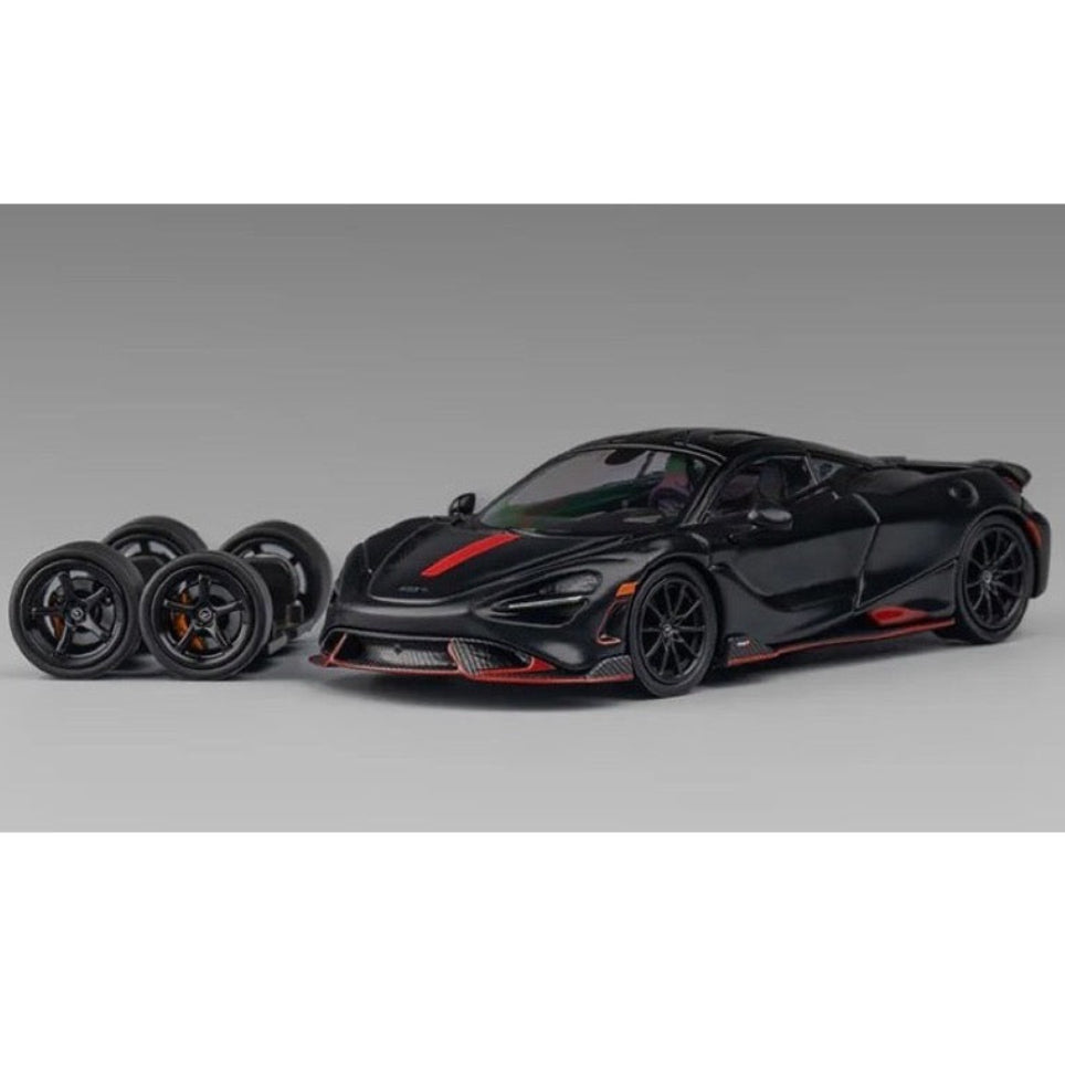 CM Model 64-765LT-14 1/64 McLaren 765LT Matt Black