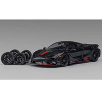 CM Model 64-765LT-14 1/64 McLaren 765LT Matt Black