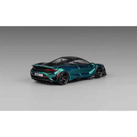 CM Model 64-765LT-19 1/64 Mclaren 765LT Chrome Green Full Carbon