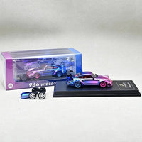 CM Model 64-964-ChromePink 1/64 Porsche 964 Chorme Pink