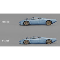 CM Model 1/64 Pagani Huayra Codalunga Ice Blue