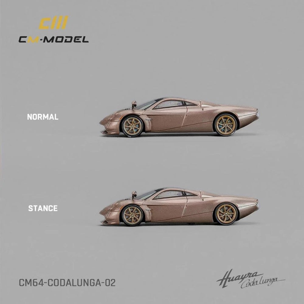 CM Model 1/64 Pagani Huayra Codalunga Gold