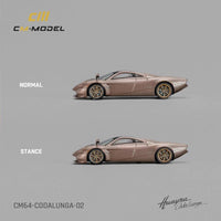 CM Model 1/64 Pagani Huayra Codalunga Gold