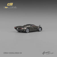 CM Model 1/64 Pagani Codalunga Metal Gun Grey