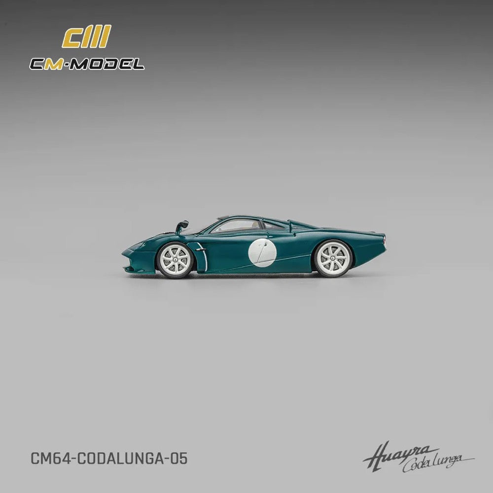 CM Model 1/64 Pagani Codalunga Green