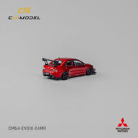 CM Model 1/64 Mitsubishi Lancer Evo IX Red Metallic