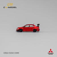 CM Model 1/64 Mitsubishi Lancer Evo IX Red Metallic