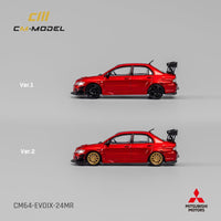 CM Model 1/64 Mitsubishi Lancer Evo IX Red Metallic