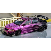 CM Model 64-EVOIX-MDX2024 1/64 Mitsubishi Lancer Evo IX Purple Plating