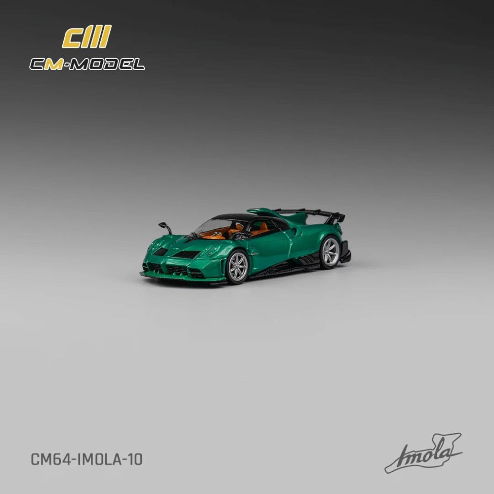 CM Model 1/64 Pagani Imola Metallic Emerald Green