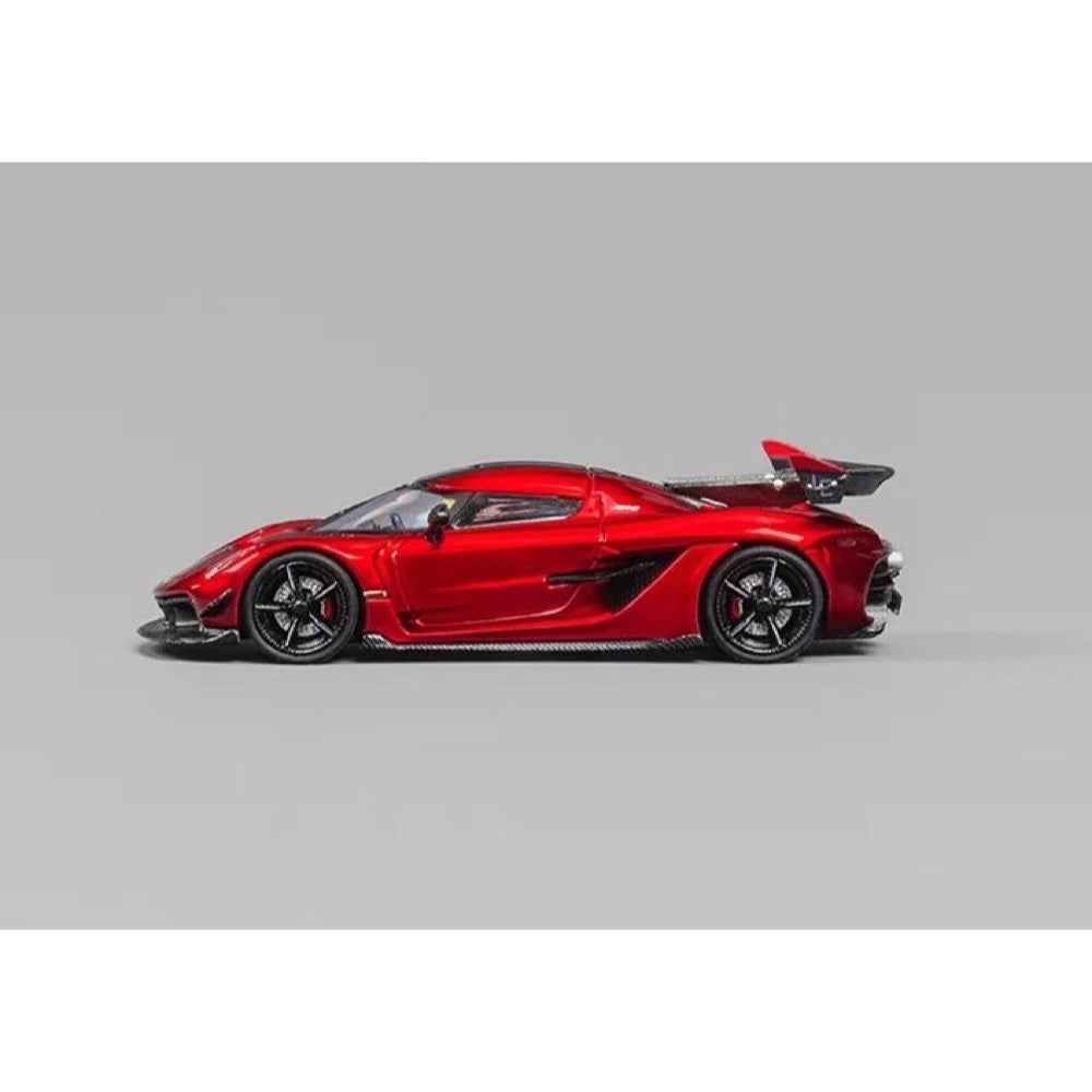 CM Model 64-Jesko-03 1/64 Koenigsegg Jesko Attack Metallic Cherry Red