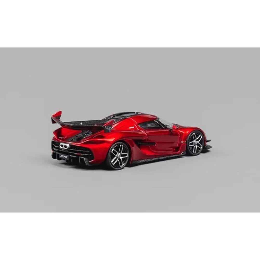 CM Model 64-Jesko-03 1/64 Koenigsegg Jesko Attack Metallic Cherry Red