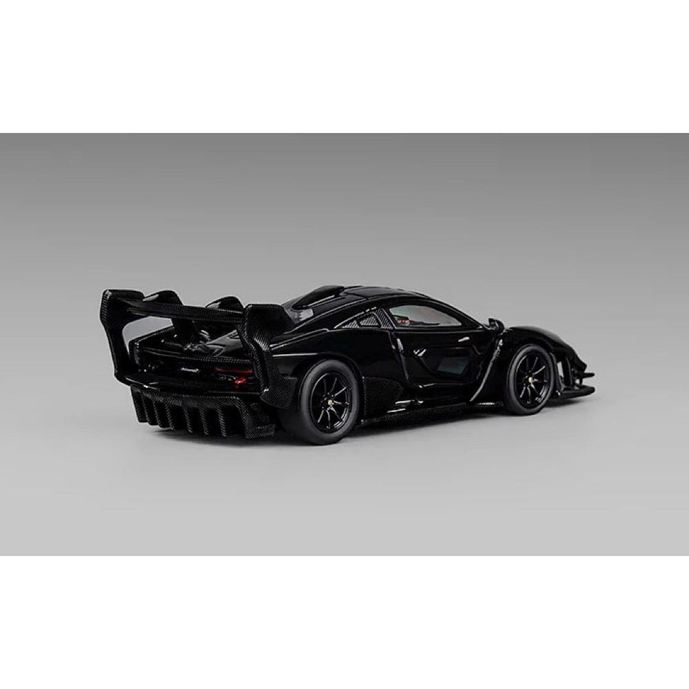 CM Model 64-Senna GTR-01 1/64 Mclaren Senna GTR Black