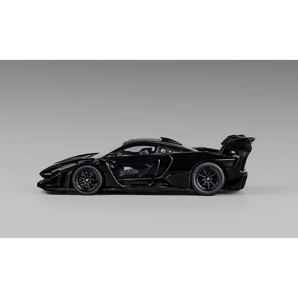 CM Model 64-Senna GTR-01 1/64 Mclaren Senna GTR Black