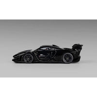 CM Model 64-Senna GTR-01 1/64 Mclaren Senna GTR Black