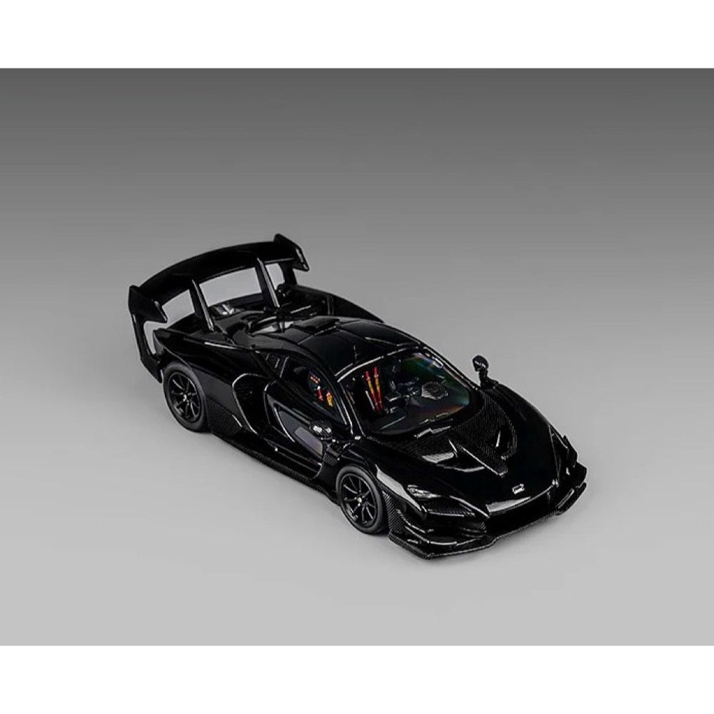 CM Model 64-Senna GTR-01 1/64 Mclaren Senna GTR Black