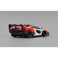 CM Model 64-Senna GTR-03 1/64 McLaren Senna GTR White & Red