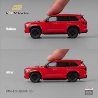 CM Model 1/64 Toyota Sequoia Red