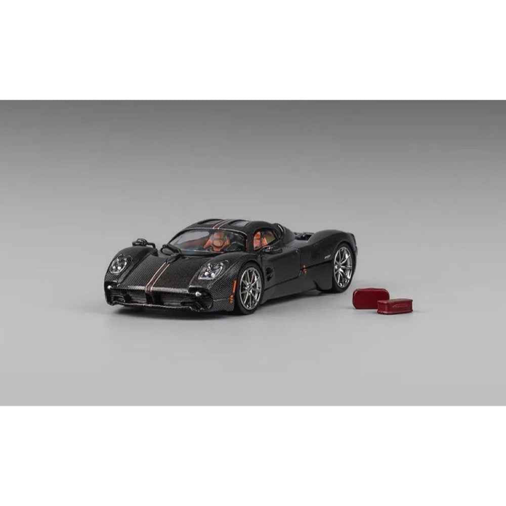 CM Model 64-Utopia-06 1/64 Pagani Utopia Full Carbon W Red Line