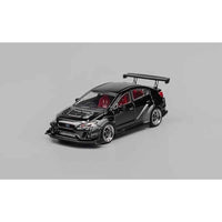 CM Model 64-WRX-06 1/64 Subaru Varis Wide Body 2.0 Chome Black