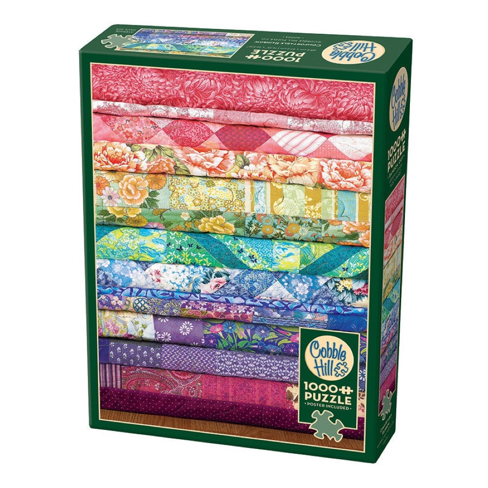 Cobble Hill 40024 Comfortable Rainbow 1000pc Jigsaw Puzzle