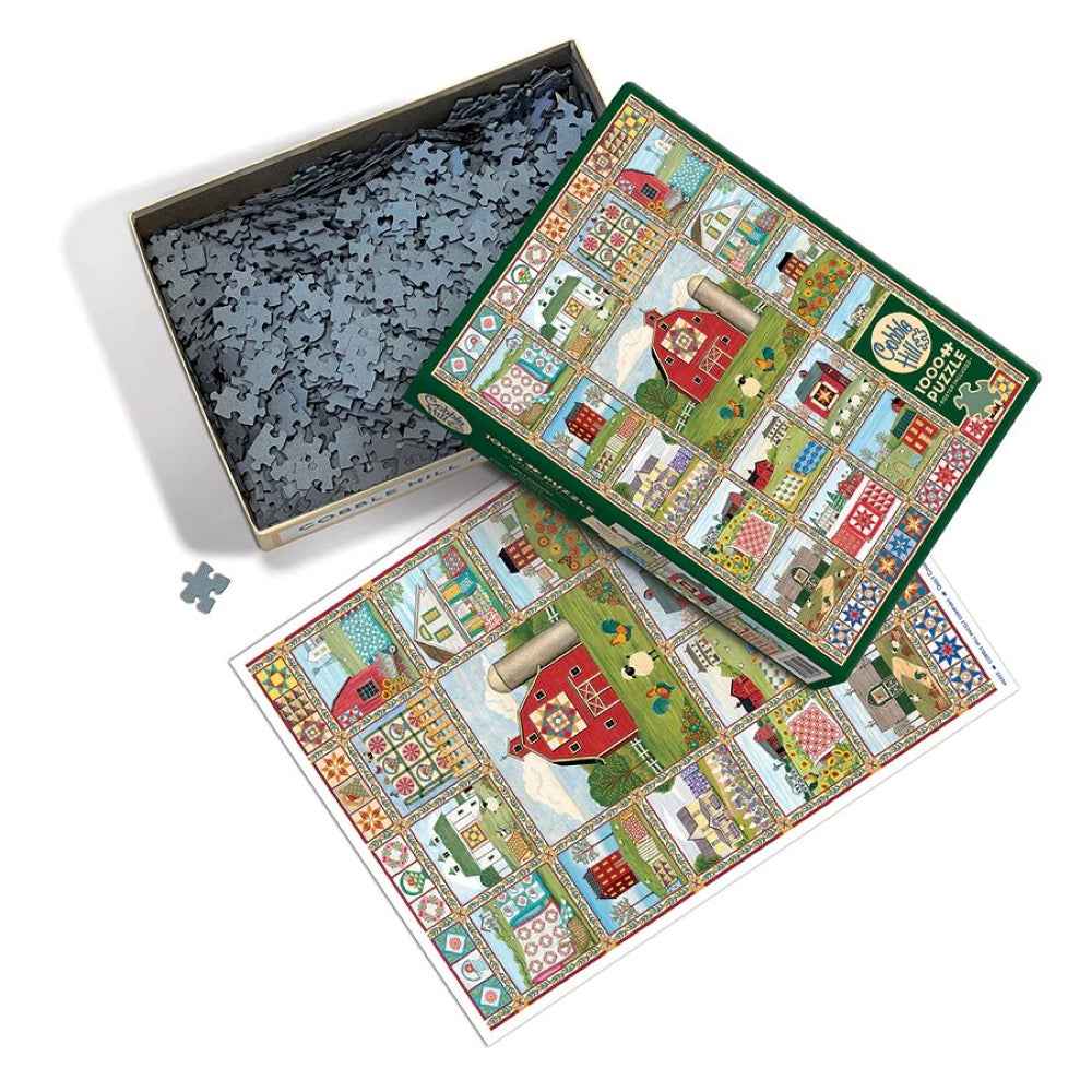 Cobble Hill 40262 Quilt Country 1000pc Jigsaw Puzzle
