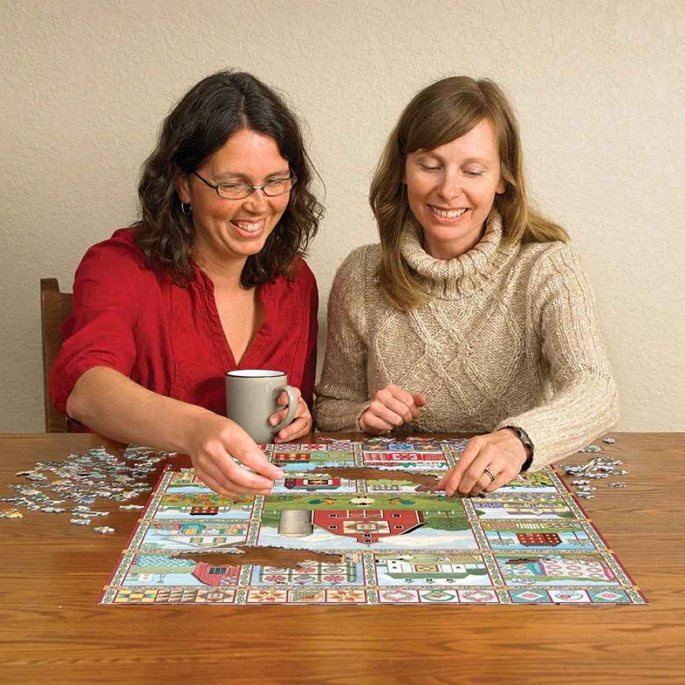 Cobble Hill 40262 Quilt Country 1000pc Jigsaw Puzzle