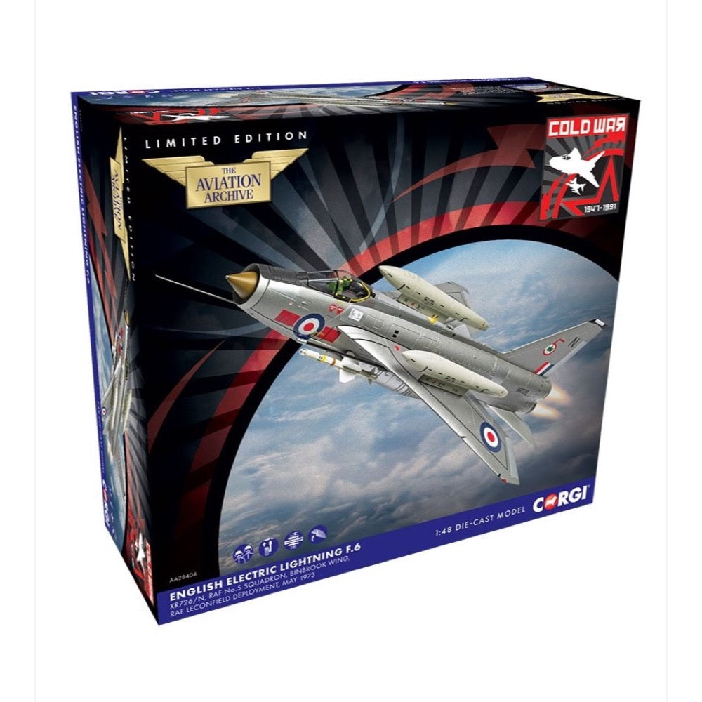 Corgi AA28404 1/48 English Electric Lightning F.6 RAF No. 5 Sqn RAF Leconfield