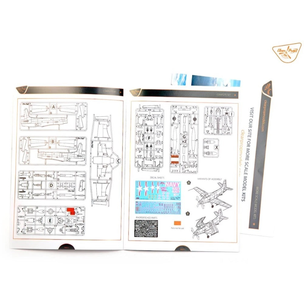 Clear Prop Models 1/72 A2D-1