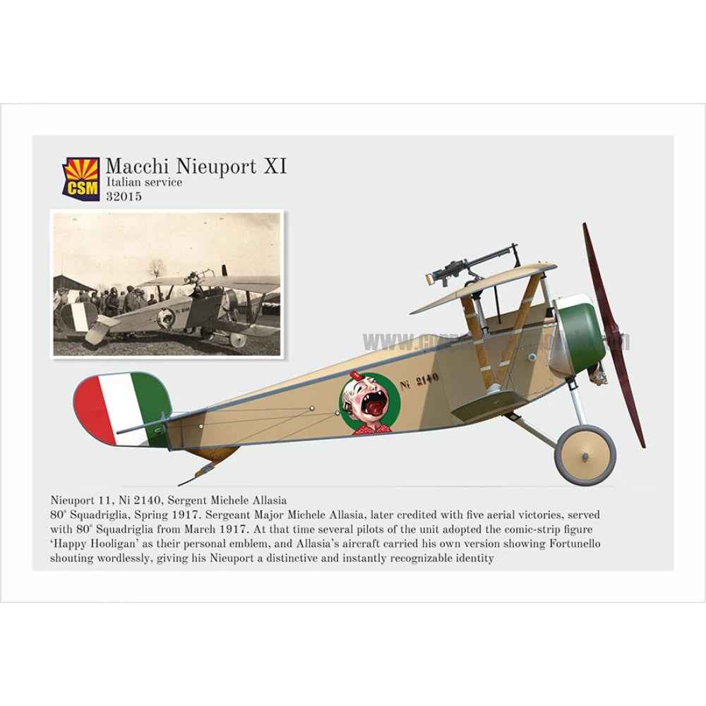 Copper State Models 32015 1/32 Macchi Nieuport 11 Italian Service