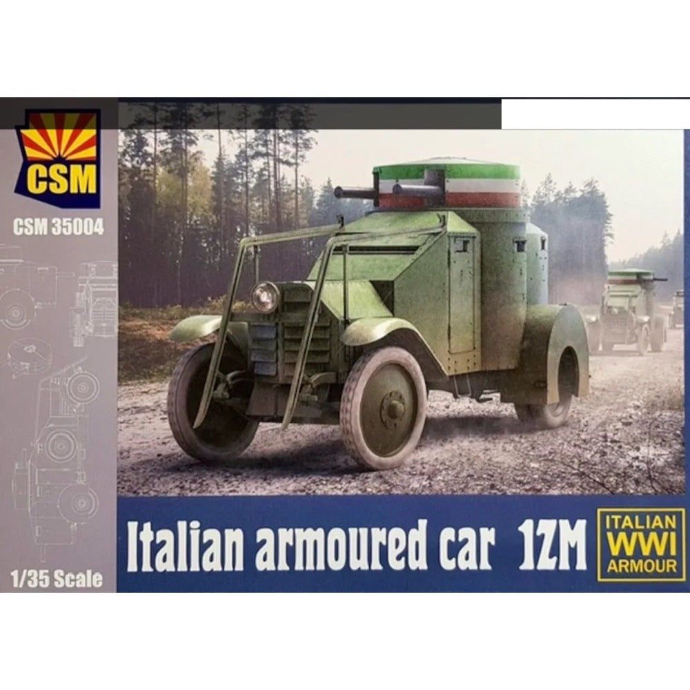 Copper State Models 35004 1/35 Italian Armoured Car Plastic Model Kit