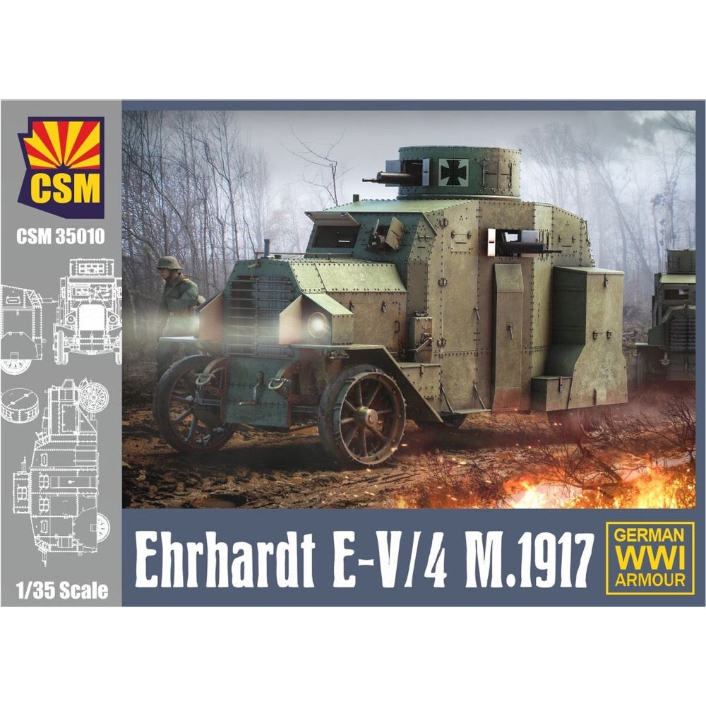 Copper State Models 35010 1/35 German Armoured Car Ehrhardt M.1917