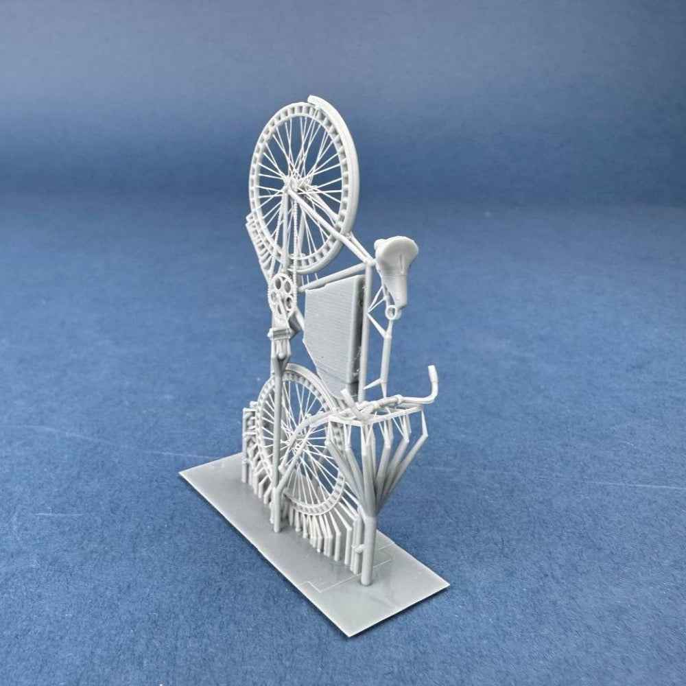 Copper State Models B35-008 1/35 German Victoria Bicycle Model 12 1905 with Spring Wheels and Bag