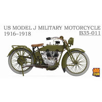 Copper State Models B35-011 1/35 US Model J Military Motorcycle 1916‚Äì1918