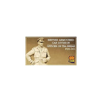 Copper State Models F35-001 1/35 British Armoured Car Division Officer on Tea Break Plastic Model Kit