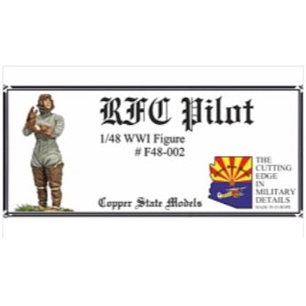 Copper State Models F48-002 1/48 RFC Pilot WWI