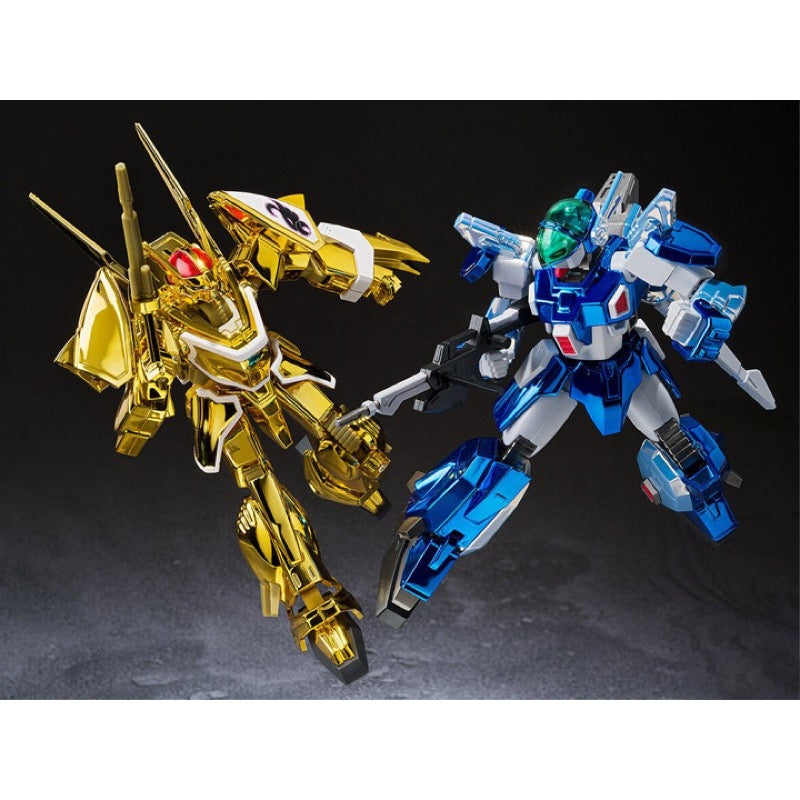 Bandai CT70072 SMP Shokugan Modeling Project Blue Comet SPT Layzner Layzner and Zakaal V-Max Activation Version Set