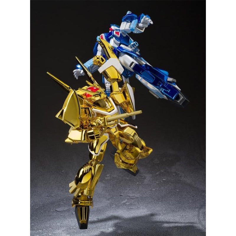 Bandai CT70072 SMP Shokugan Modeling Project Blue Comet SPT Layzner Layzner and Zakaal V-Max Activation Version Set