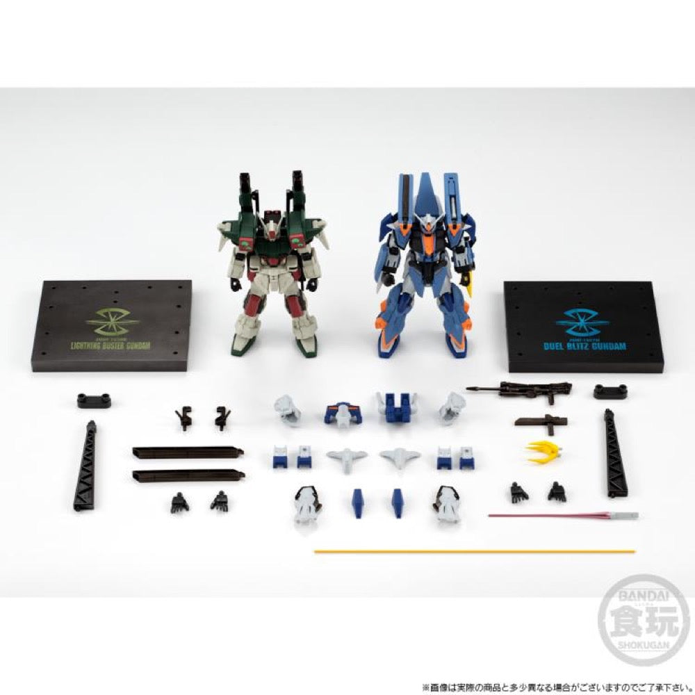 Bandai CT916076 Mobile Suit Gundam G-Frame FA Duel Blitz Gundam & Lightning Buster Gundam