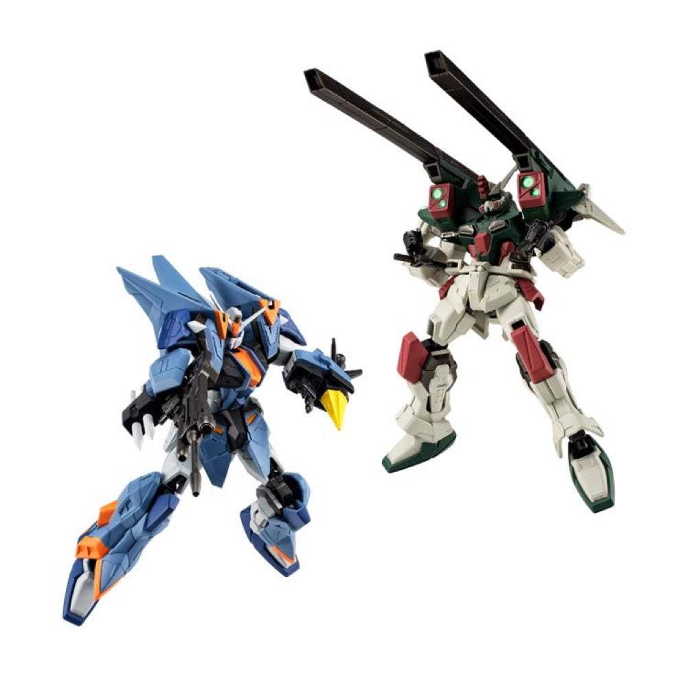 Bandai CT916076 Mobile Suit Gundam G-Frame FA Duel Blitz Gundam & Lightning Buster Gundam