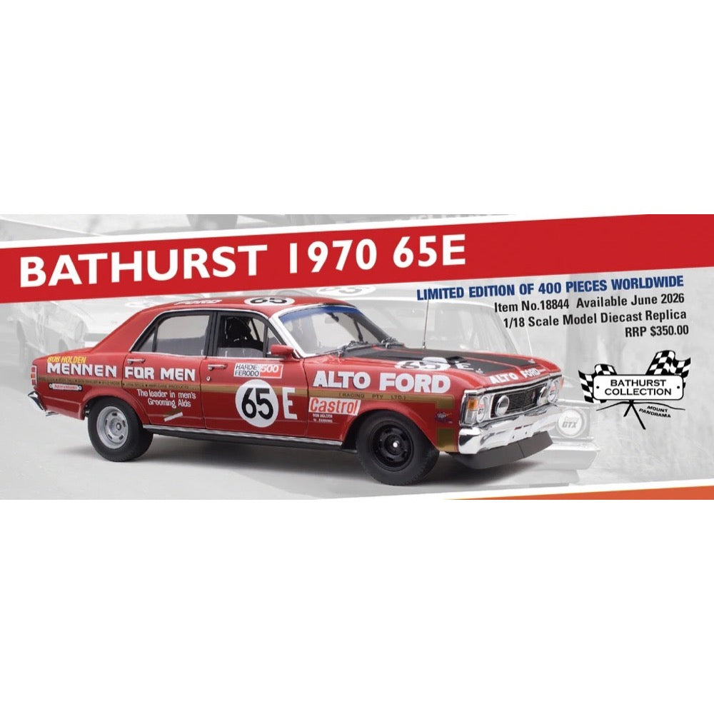 Classic Carlectables 1/18 Ford XW Falcon Bathurst 1970 65E - Bob Holden/William Fanning