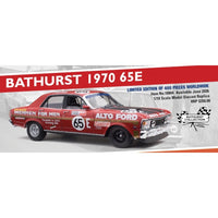 Classic Carlectables 1/18 Ford XW Falcon Bathurst 1970 65E - Bob Holden/William Fanning