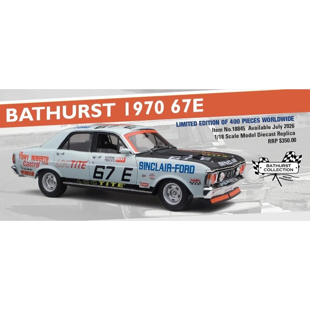 Classic Carlectables 1/18 Ford XW Falcon Bathurst 1970 67E (Tony Roberts)