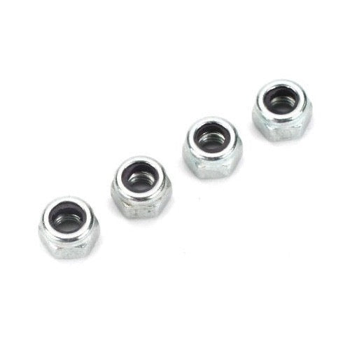 DUBRO 2101 3mm Nylon Insert Lock Nuts 4pc