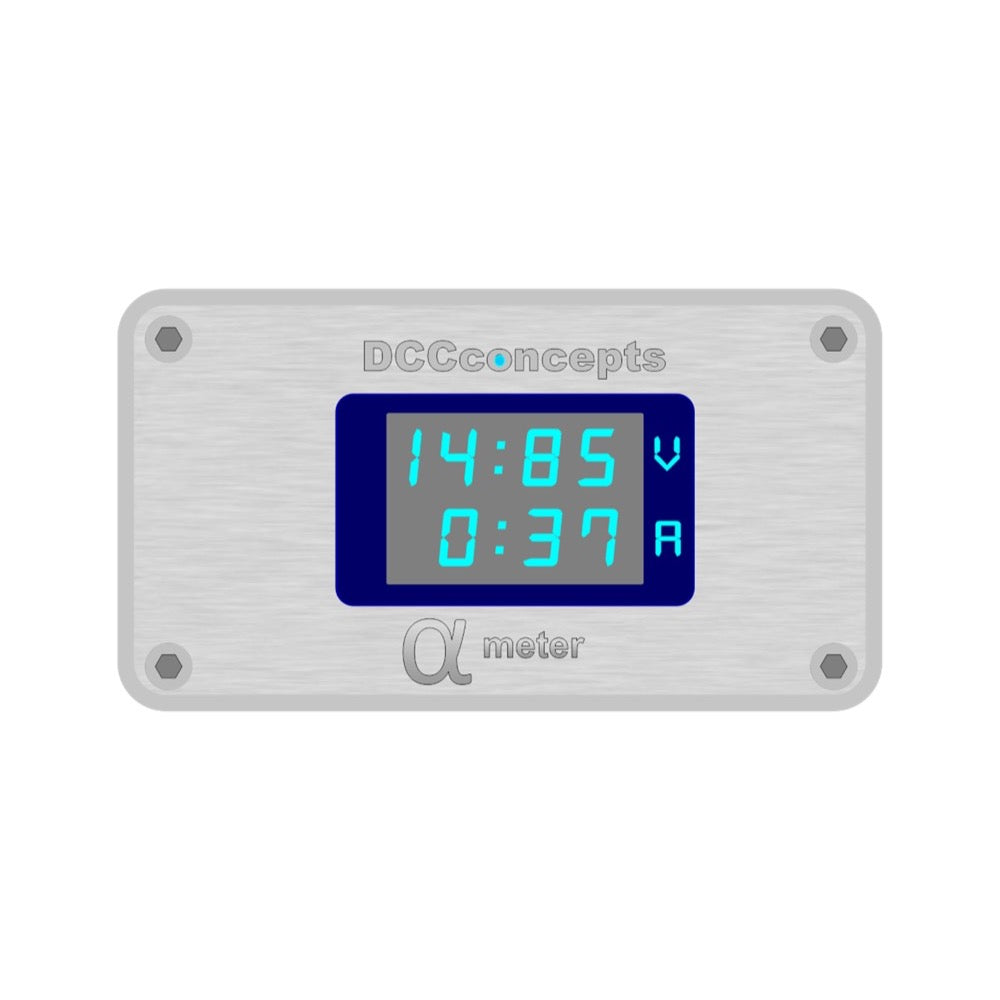 DCC Concepts DCC-AVA.1 Cobalt Alpha Amp and Volt Meter for DC or DCC