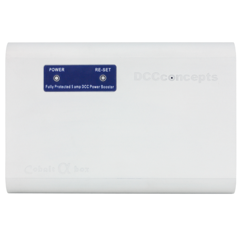 DCC Concepts DCD-AUX Cobalt Alpha Box Smart Booster | Metro Hobbies