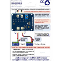 DCC Concepts DCD-GSC.3 Ground Signal Interface Board (3 Pack)
