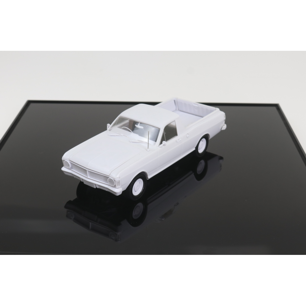DDA 1/24 DDA245K XY Standard Ford Ute Plastic Kit w/Sealed Body, Opening Tailgate, Opening Bonnet w/Engine, Spare Wheel & Fuel Tank Compartment