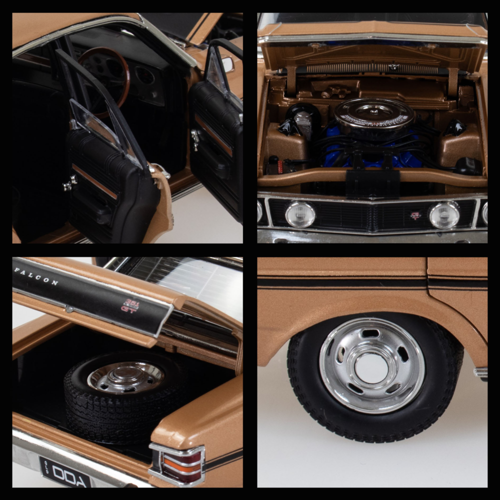 DDA 1/24 Gold XW GTHO Ford